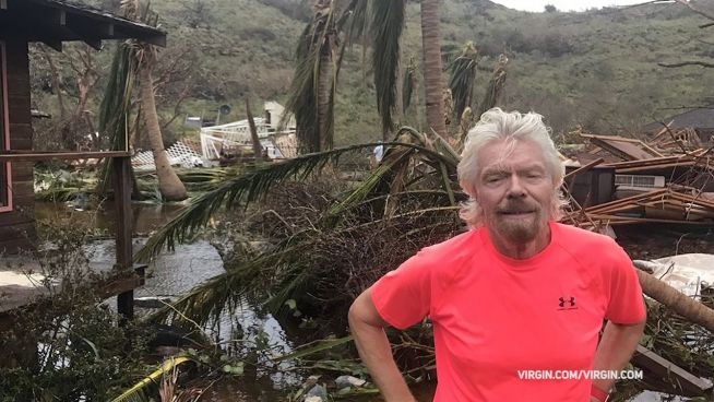 Kein Halt vor Reichen: Irma zerstört Branson-Insel